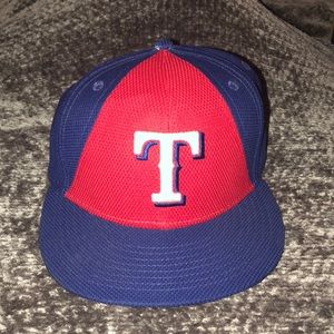 Texas Rangers hat new era size 7 1/4